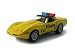 1981 Chevy Corvette Waterford Police 1/64 Yellow