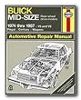 Haynes Buick Mid-size (RWD) (74 - 87) Repair Manual
