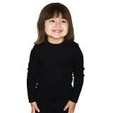 American Apparel 4107 Kids Baby Rib Long Sleeve T