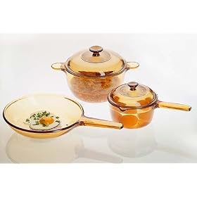 Glass-Ceramic Pot Set (5 pieces)