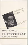 Produkt-Bild: Hermann Broch, Werk und Wirkung