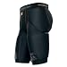 Impact Shorts - Shock Doctor Men's CrushTech 5-Pad EXT Thigh Impact Short (Grey, Medium)