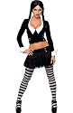 Rubies Women's Secret Wishes Wednesday Addams, Black, M (6/8)