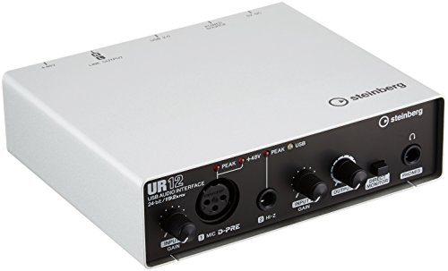 Steinberg スタインバーグ USB2.0 24bit/192kHz オーディオインターフェース UR12