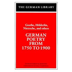German Poetry from 1750-1900: 039 (German Library)