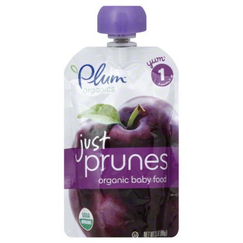 Plum Organics Stage 1 Just Fruit - Prunes - 3.5 oz - 6 pk