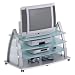 Jahnke Techno-Surf-Line TSL 500 Mobile Television Stand, Glass