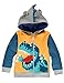 Tecrok Little Boys Super Cute Dinosaur Print Sport Long Sleeve Hoodie