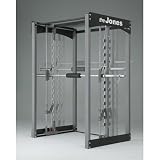 Jones Light Commercial Smith Machine 6 ft, 25 lbs Aluminum Bar Lat Attachment: Included, Cable Crossover: Not Included