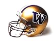 Washington Huskies Full Size Deluxe Replica NCAA Helmet by Riddell