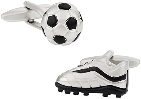 Cuff-Daddy Soccer Football &amp; Cleats Cufflinks