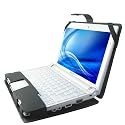 Samsung NC10 Genuine Premium Leather Laptop Case Mini-notebook Bag Sleeve (Licaso (TM) Samsung NC10 Case Only, NC-10 Netbook Not Included)