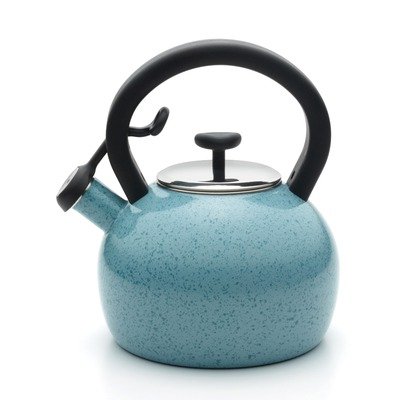 2 Quart Teakettle Robins in Blue