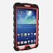 Samsung Galaxy Tab 3 (does not fit LITE) 8 inch (2013) Drop Tech Red Gumdrop Cases Silicone Rugged Shock Absorbing Protective Dual Layer Cover Case