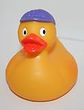 Baseball Hat Cap Rubber Duck Ducky Bath ToyIMAGE