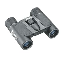 Bushnell Powerview 8x21 Compact Folding Roof Prism Binocular (Black)
