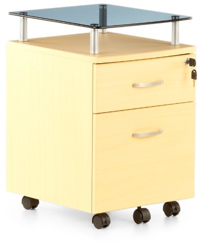 HJH Office/Buerostuhl24 673809 Rollcontainer Ekon Plus Ahorn