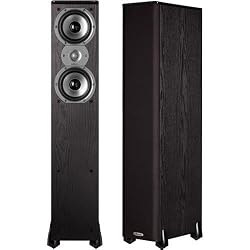Polk Audio TSi300 Floorstanding Speaker (Single, Black)