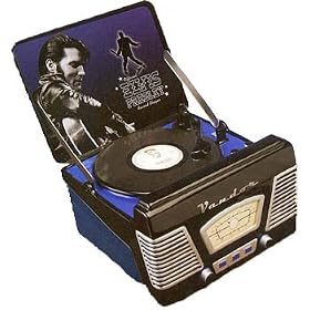 Elvis Presley LE Record Player Ceramic Cookie Jar Vandor New by Vandor