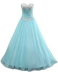 Tulle   Ball Gown Quinceanera Dress 