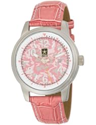 US Army Womens BRI - 614 Brigade  Vicious Leather Strap Watch