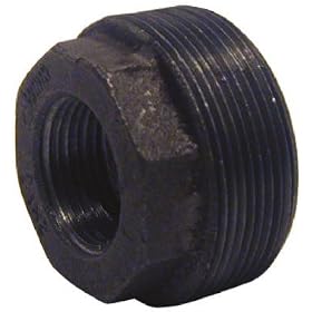 Mueller Industries 3/4X1/4 Blk Hex Bushing 521-941Hc Black Pipe Couplings Reducers & Bushings