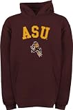 Arizona State Sun Devils Youth Maroon Tackle Twill Hooded Sweatshirt