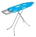 Brabantia Ironing Board 124x38cm, 22mm Frame, Swan/Solid Steam Iron Rest