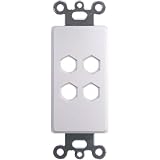 SPEAKERCRAFT ASM/PLS90254W Hook Upz 4 Position Decora Connector Inserts