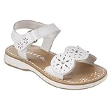 Toddler Girls Circo® Leah Rhinestone Sandals - White