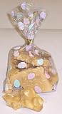 Scott's Cakes Macadamia Nut Brittle 1/2 Pound Easter Egg Bag