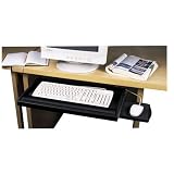 CCS25005 Underdesk Keyboard Drawers, 22-1/2x11-3/4x2-3/16, Black