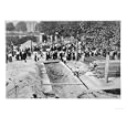 With the German Invaders Less Than 50 Kilometres from Paris the City Prepares for Attack Photographic Print, 32" x 24"