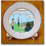 Fire Safety - Smokey the Bear - 8 Inch Porcelain Plate