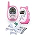 Floureon BM156 2.4GHz Wireless Sound Activated Digital Audio Baby Monitor with 1 Parent Unit- Up to 300M Range (Pink)