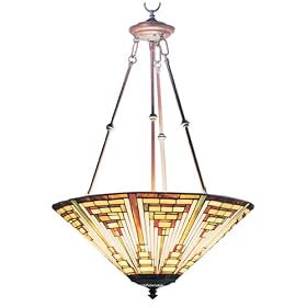 Quoizel TF1249Z Tiffany 4 Lt Pendant