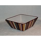 The Pampered Chef Simple Additions Striped Medium Bowl