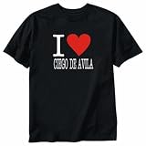 T-Shirt Black  Love Classic Ciego De Avila  Cuba City