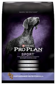 Purina Pro Plan Dry Dog Food, Sport, Performance 30/20 Formula, 37.5-Pound Bag, Pack of 1 Purina Pro Plan Dry Dog Food, Sport, Performance 30/20 Formula, 37.5-Pound Bag, Pack of 1
