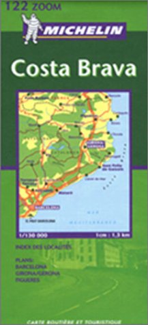 City Travel Guides Discounted  Livres : Carte routière et touristique : Costa Brava, N°112