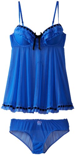 Jezebel Women's Cami Babydoll Lingerie Set