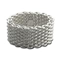 Sterling Silver Mesh Ring