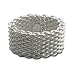 Sterling Silver Mesh Ring