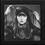 Louise Brooks Custom Framed 12x12 BandW Photo