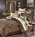 THOMASVILLE Bentley masculine paisley COMFORTER SET Queen size Bedding ensemble sz bedspread 2 pillow shams & bed skirt dust ruffle