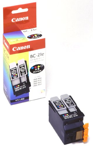 Canon BJ�J�[�g���b�W BC-21e �u���b�N�E�J���[ �w�b�h�E�C���N�Z�b�g