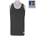 Russell Athletic Men's Basic Cotton Tank, Black, Large