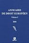 Annuaire de droit europ�en : Volume 1