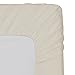 Utopia Bedding 100% Combed Cotton Deep Pocket Fitted Sheet - Premium Quality Long Staple Fiber - Hypoallergenic - Breathable - Durable - Comfortable - Fade, Stain, and Abrasion Resistant (Full, Beige)