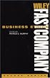 Wiley Fastcompany Reader Series, Business Ethics: World Student Edition